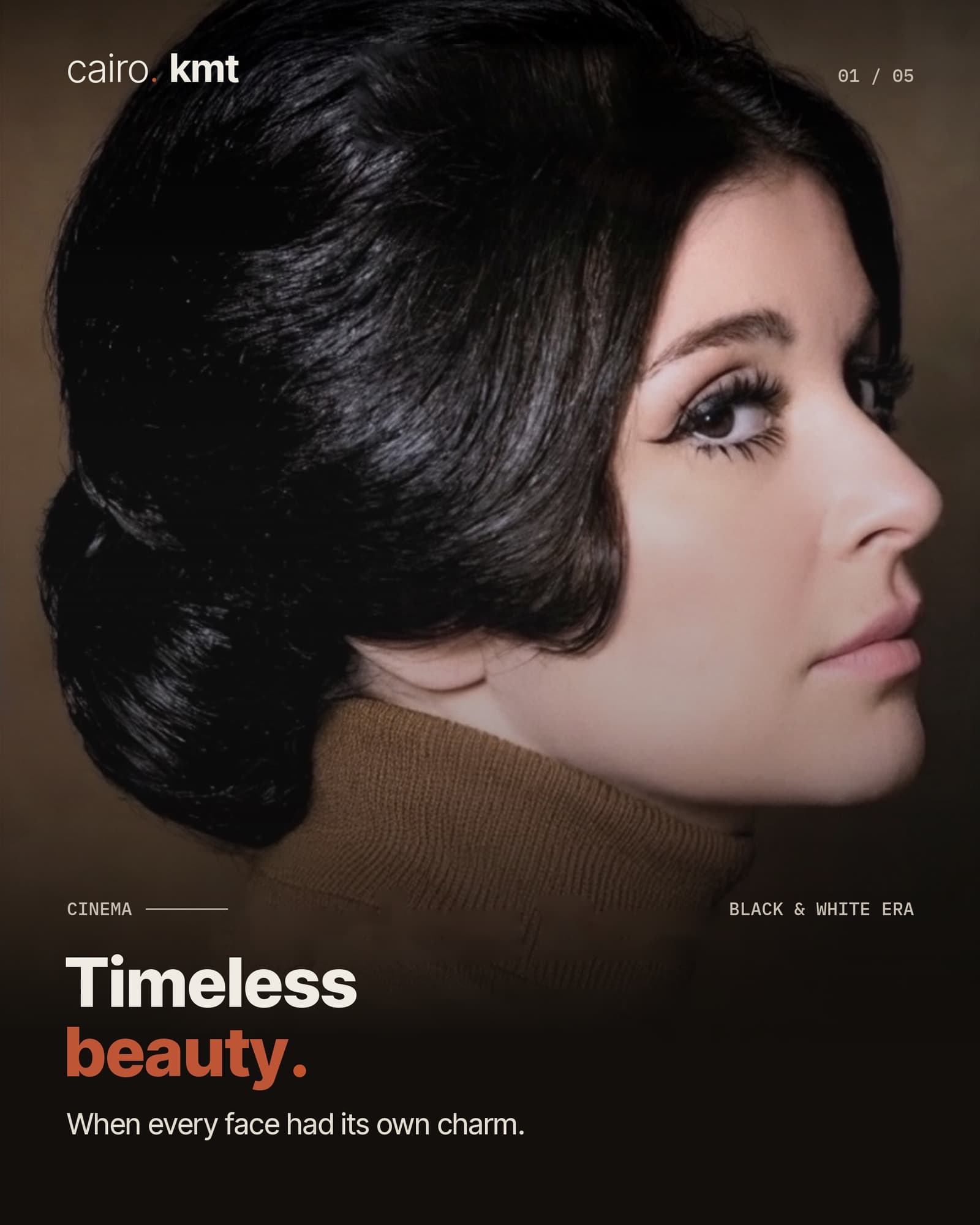 A star of Egypt’s black-and-white era in profile