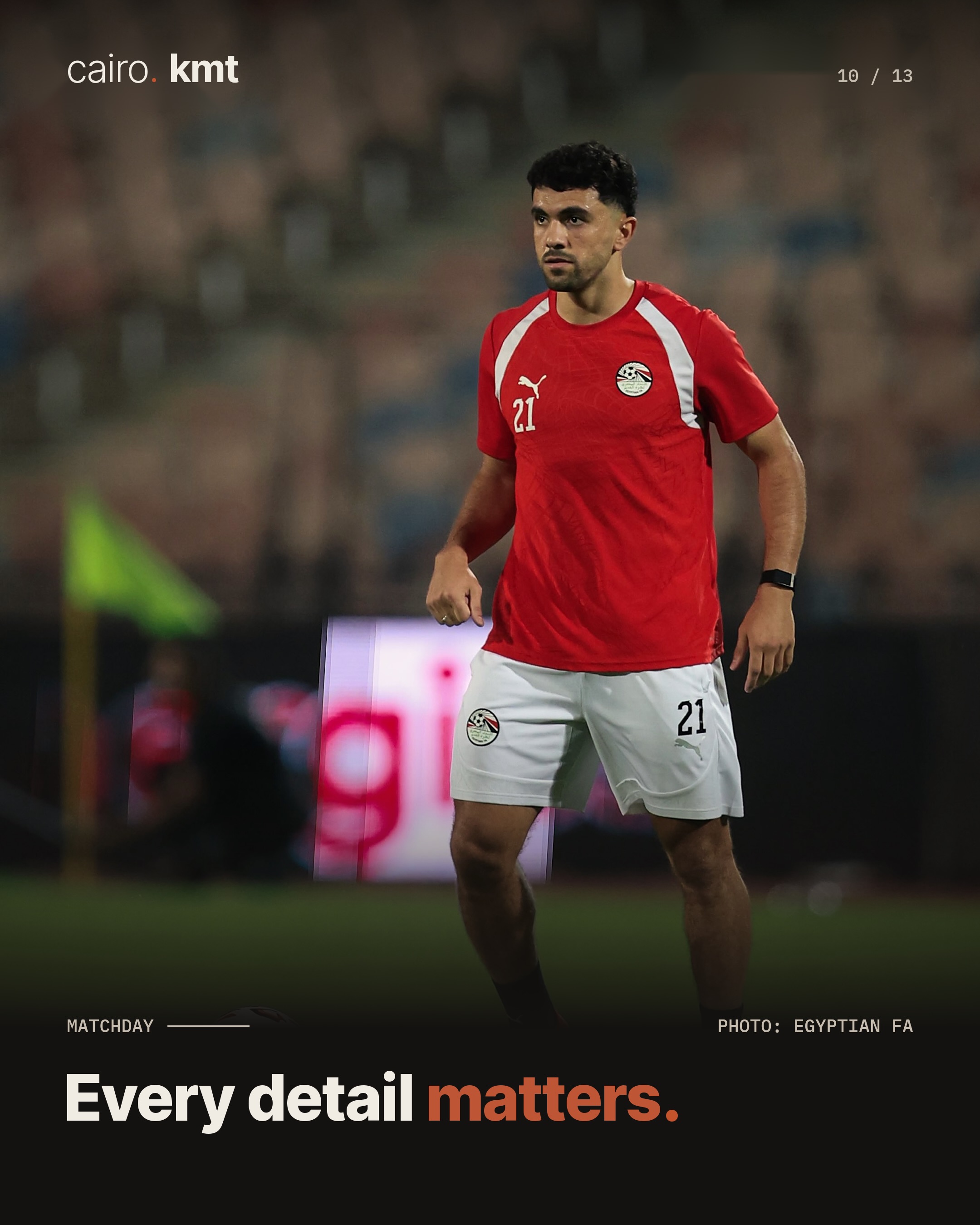 Mohamed Salah in Egypt’s red kit