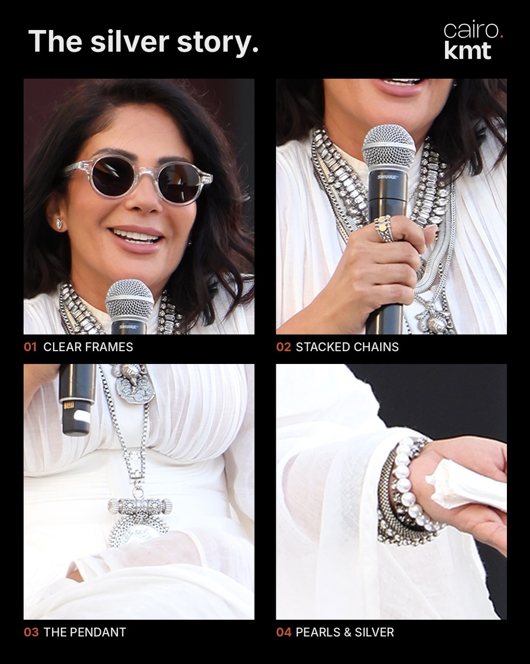 Festival guests in sunglasses in El Gouna