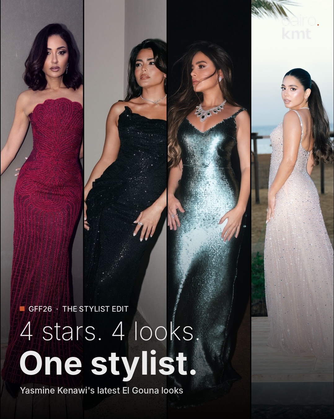 Red carpet arrivals on El Gouna Film Festival’s final nights